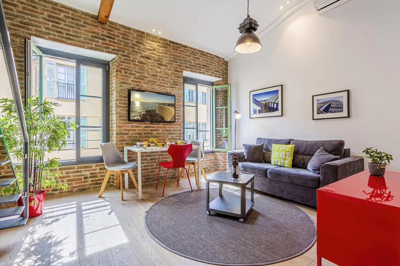 شقة My Casa - 4 Place Massena - Duplex