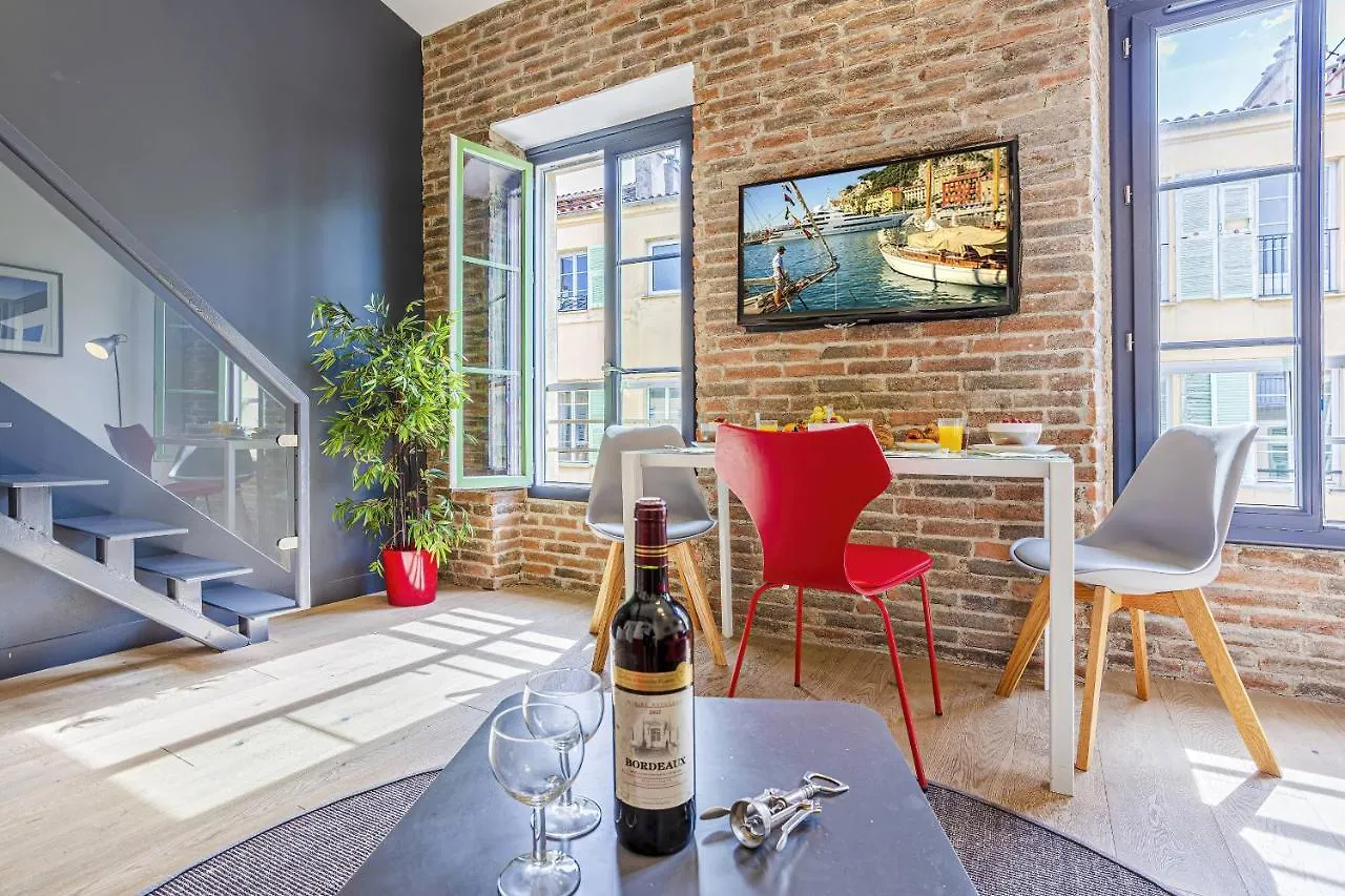 ניס My Casa - 4 Place Massena - Duplex דירה